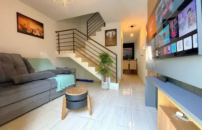 Geminado duplex | 2 quartos | barra do rio cerro | 71m²