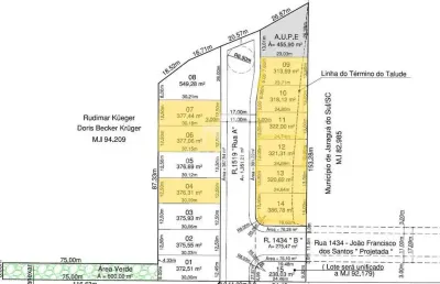 Terreno | três rios do norte (lot. imigrantes ii) | 313m² a 646m²