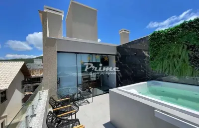 Cobertura duplex á venda - bairro mariscal - bombinhas/sc