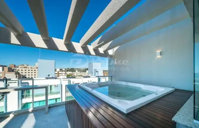 Maravilhosa cobertura com jacuzzi á venda - bairro bombas - bombinhas/sc