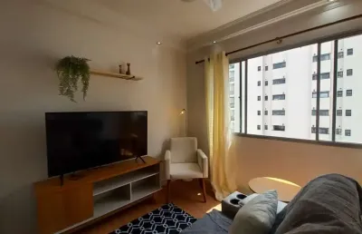 Apartamento com 1 quarto para alugar na Avenida Rouxinol, 763, Indianópolis, São Paulo