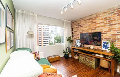 Apartamento com 2 quartos para alugar na Avenida Aratãs, 871, Indianópolis, São Paulo