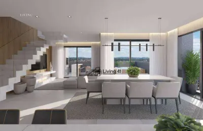 Penthouse com 3 dormitórios à venda, 148 m² por r$ 1.644.000 - cabral