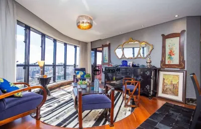 Apartamento com 4 dormitórios à venda, 260 m² por r$ 1.950.000,00 - batel - curitiba/pr