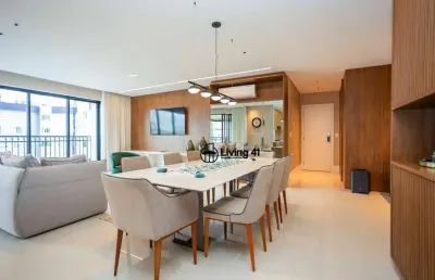 Apartamento com 3 dormitórios à venda, 146 m² por r$ 2.650.000,00 - água verde - curitiba/pr