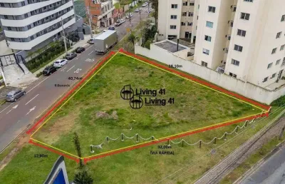 Terreno à venda, 864 m² por r$ 5.000.000,00 - portão - curitiba/pr