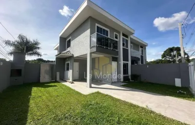 Sobrado com 3 dormitórios à venda, 80 m² por r$ 630.000,00 - cidade industrial - curitiba/pr
