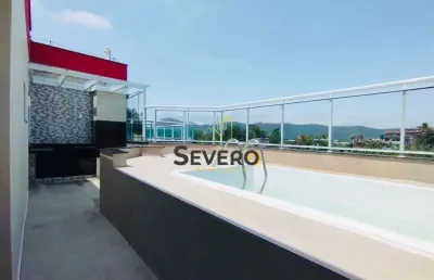 Condomínio do edifício summer time - cobertura  de 3 quartos na quadra da praia