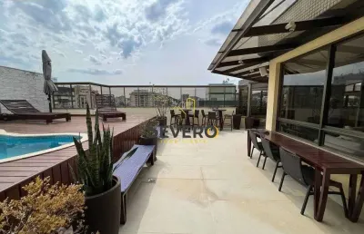 Parque dos príncipes - cobertura duplex, 04 quartos, 02 suítes e 03 vagas no jd. icaraí - niterói - rj