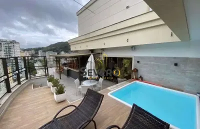 Gran palazzo residenza - cobertura de 4 quartos em prédio novo e com lazer completo em icaraí