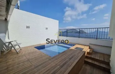 Condomínio do edifício quartier icaraí - cobertura de 3 quartos com 2 vagas de frente para o mar -praia de icaraí