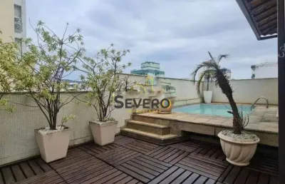 Condomínio do edificio villa principessa - cobertura 4 quartos em icaraí