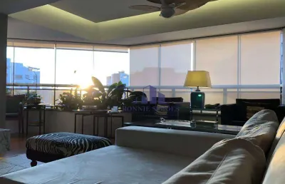 Apartamento mobiliado para alugar, morumbi, 270 m², condomínio paradise, rua marcos pereira, 37, 3 suítes, 3 salas, 6 banheiros, 4 vagas