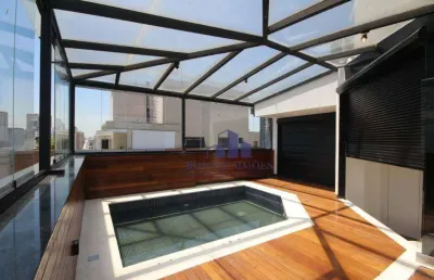 Cobertura à venda, 314 m² por r$ 6.600.000,00 - moema - são paulo/sp