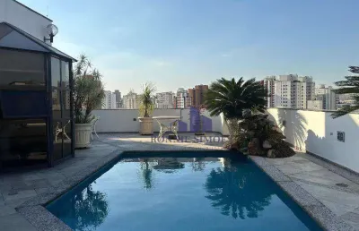 Cobertura, apartamento à venda em moema, 5 dormitórios, 3 suítes, 6 salas, 7 banheiros, 470 m², oportunidade