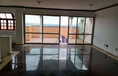 Cobertura para venda na cidade dutra, 340 m², rua cambuci do vale, 597, ed. green village, 3 suítes, 5 salas, terraço, 2 vagas