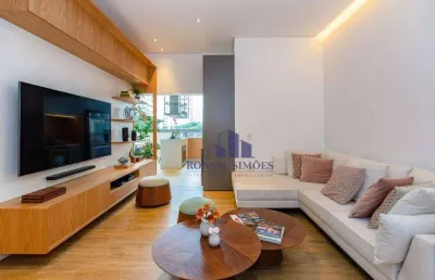 Apartamento à venda em moema, av. rouxinol, 1017, chez vous, 2 dormitórios, 1 suíte, 1 vaga, 1 banheiro, 104 m², são paulo