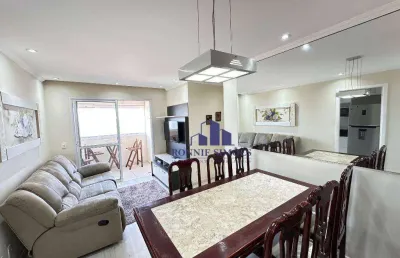 Apartamento semi mobiliado para alugar, 64 m², condomínio terrara, interlagos, 2 dormitórios sendo 1 suíte, sala, sacada, 2 wc, 1 vaga, clube completo