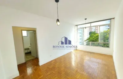 Apartamento à venda em moema, 80 m², edifício jurucê, avenida jurucê, 2 dormitórios, 2 banheiros, 1 vaga, próximo do shopping ibirapuera