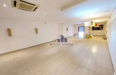 Salão comercial para alugar, jabaquara, 225 m², próximo a central do itaú e da estação conceição do metrô. oportunidade para comercio e restaurantes