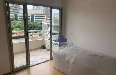 Apartamento para alugar, 45 m², vila olimpia, cond. solar itaim, r. fiandeiras, 1 dormitório, 1 sala, varanda, cozinha, 1 banheiro, 1 vaga