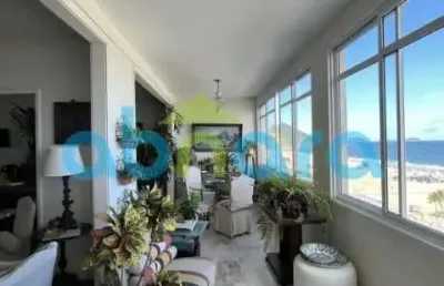 Apartamento com 4 quartos à venda na avenida atlântica, copacabana, rio de janeiro, 218 m2 por r$ 4.200.000