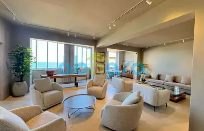 Apartamento com 3 quartos à venda na avenida atlântica, copacabana, rio de janeiro, 240 m2 por r$ 6.500.000