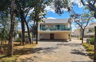 Casa com 6 dormitórios à venda, 860 m² por r$ 5.900.000,00 - condomínio bouganville - lagoa santa/mg