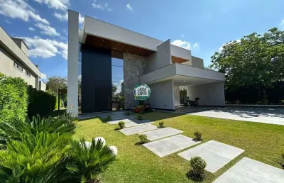 Casa com 4 dormitórios à venda, 426 m² por r$ 3.800.000,00 - condomínio veredas da lagoa - lagoa santa/mg