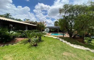 Casa com 6 dormitórios à venda, 780 m² por r$ 8.400.000 - condomínio estância das amendoeiras - lagoa santa/mg