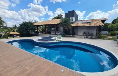 Casa com 5 dormitórios à venda, 398 m² por r$ 2.950.000,00 - condomínio condados da lagoa - lagoa santa/mg