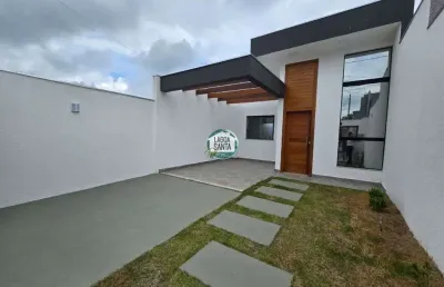 Casa com 3 dormitórios à venda, 110 m² por r$ 689.000,00 - jardim imperial - lagoa santa/mg