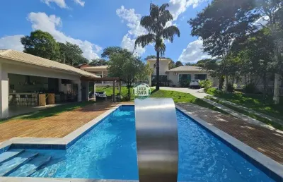 Casa com 3 dormitórios à venda, 281 m² por r$ 3.200.000,00 - condomínio condados da lagoa - lagoa santa/mg