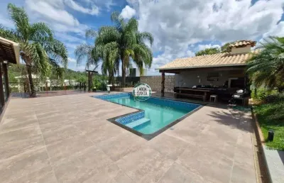 Casa com 4 dormitórios à venda, 270 m² por r$ 895.000,00 - condomínio vale do luar - jaboticatubas/mg