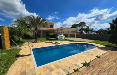 Casa com 5 dormitórios à venda, 506 m² por r$ 2.490.000,00 - condomínio condados da lagoa - lagoa santa/mg