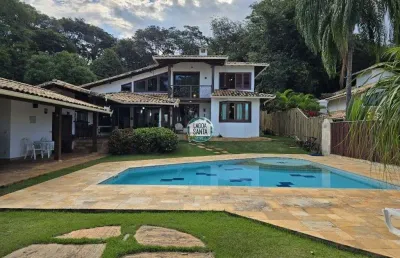Casa com 5 dormitórios à venda, 261 m² por r$ 3.200.000,00 - condomínio condados da lagoa - lagoa santa/mg