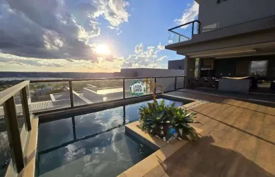 Casa com 4 dormitórios à venda, 323 m² por r$ 3.500.000,00 - condomínio boulevard - lagoa santa/mg