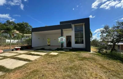 Casa com 3 dormitórios à venda, 230 m² por r$ 780.000,00 - condomínio vale do luar - jaboticatubas/mg