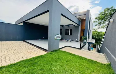 Casa com 3 dormitórios à venda, 166 m² por r$ 1.090.000,00 - condomínio trilhas do sol - lagoa santa/mg