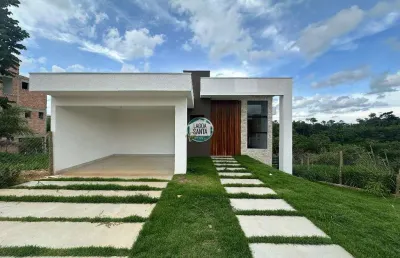 Casa com 3 dormitórios à venda, 152 m² por r$ 1.250.000,00 - condomínio parque dos buritis - lagoa santa/mg