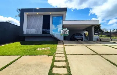 Casa com 4 dormitórios à venda, 420 m² por r$ 3.200.000,00 - condomínio mirante do fidalgo - lagoa santa/mg