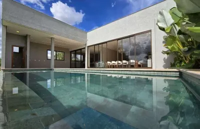 Casa com 4 dormitórios à venda, 457 m² por r$ 6.500.000,00 - condomínio bouganville - lagoa santa/mg