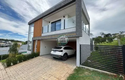 Casa com 4 dormitórios à venda, 300 m² por r$ 2.100.000,00 - condomínio gran royalle - lagoa santa/mg