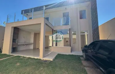 Casa com 4 dormitórios à venda, 180 m² por r$ 1.050.000,00 - lundceia - lagoa santa/mg