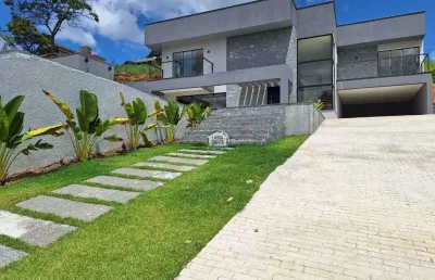 Casa com 4 dormitórios à venda, 255 m² por r$ 2.590.000,00 - condomínio terra vista - lagoa santa/mg