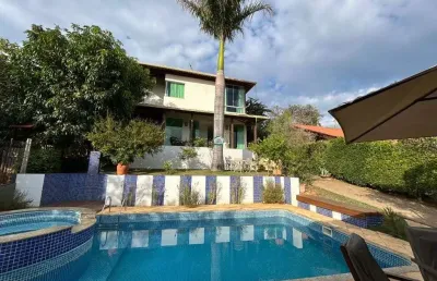 Casa com 3 dormitórios à venda, 322 m² por r$ 1.600.000,00 - condomínio majestade sabiá - lagoa santa/mg