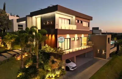 Casa com 4 dormitórios à venda, 500 m² por r$ 6.500.000,00 - condomínio mirante do fidalgo - lagoa santa/mg