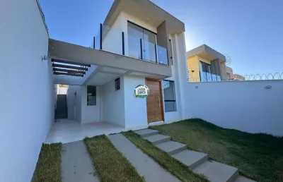 Casa com 3 dormitórios à venda, 113 m² por r$ 699.000 - villa paradiso - lagoa santa/mg
