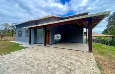 Casa com 3 dormitórios à venda, 196 m² por r$ 790.000 - condomínio vale do luar - jaboticatubas/mg