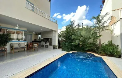 Casa em condomínio fechado com 3 quartos à venda no santa rosa, piracicaba  por r$ 1.950.000